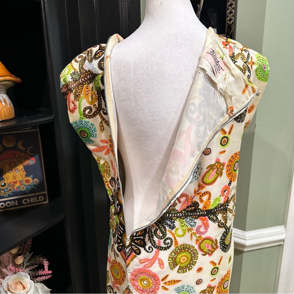 Vintage Scuderi of Italy Mod Shift Dress – Size Large - Picture 6 of 8